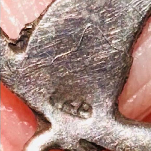 Silver Ankh and Pharaoh Pendant Necklace - Picture 7 of 7